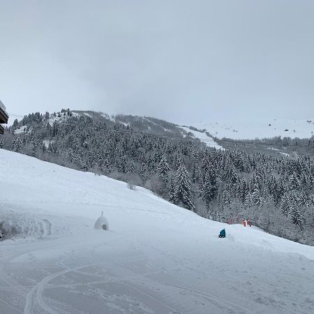 Valmorel Studio Skis aux pieds Esterno foto