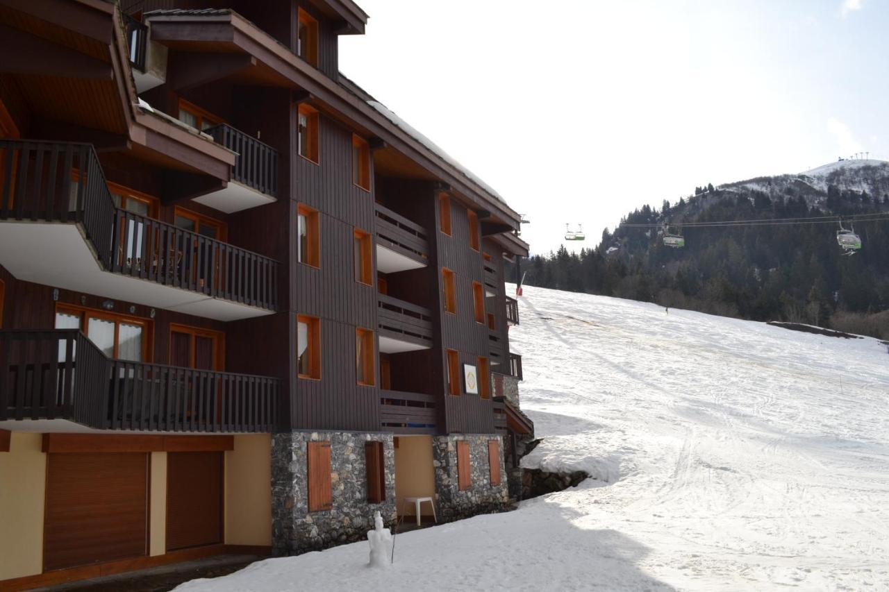 Valmorel Studio Skis aux pieds Esterno foto